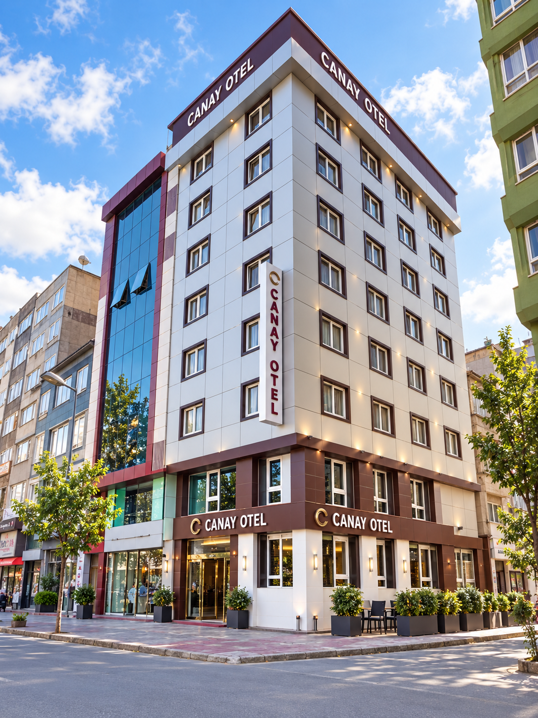 Canay Otel Otopark fotoğrafı