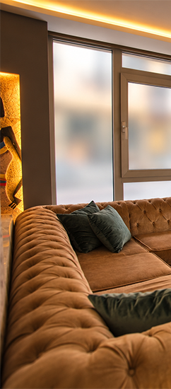 Canay Otel lobi alanı